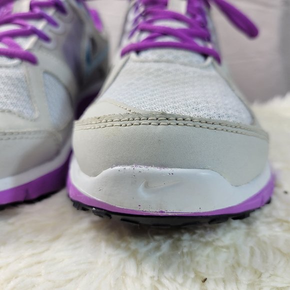 Nike Lunar Forever 2 Training Running Sneaker Women's Size 7.5 Gray Purple - Picture 4 of 16